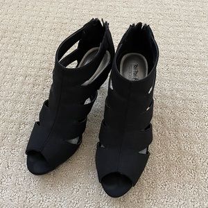 Coach and Four Black High Heels Size 7